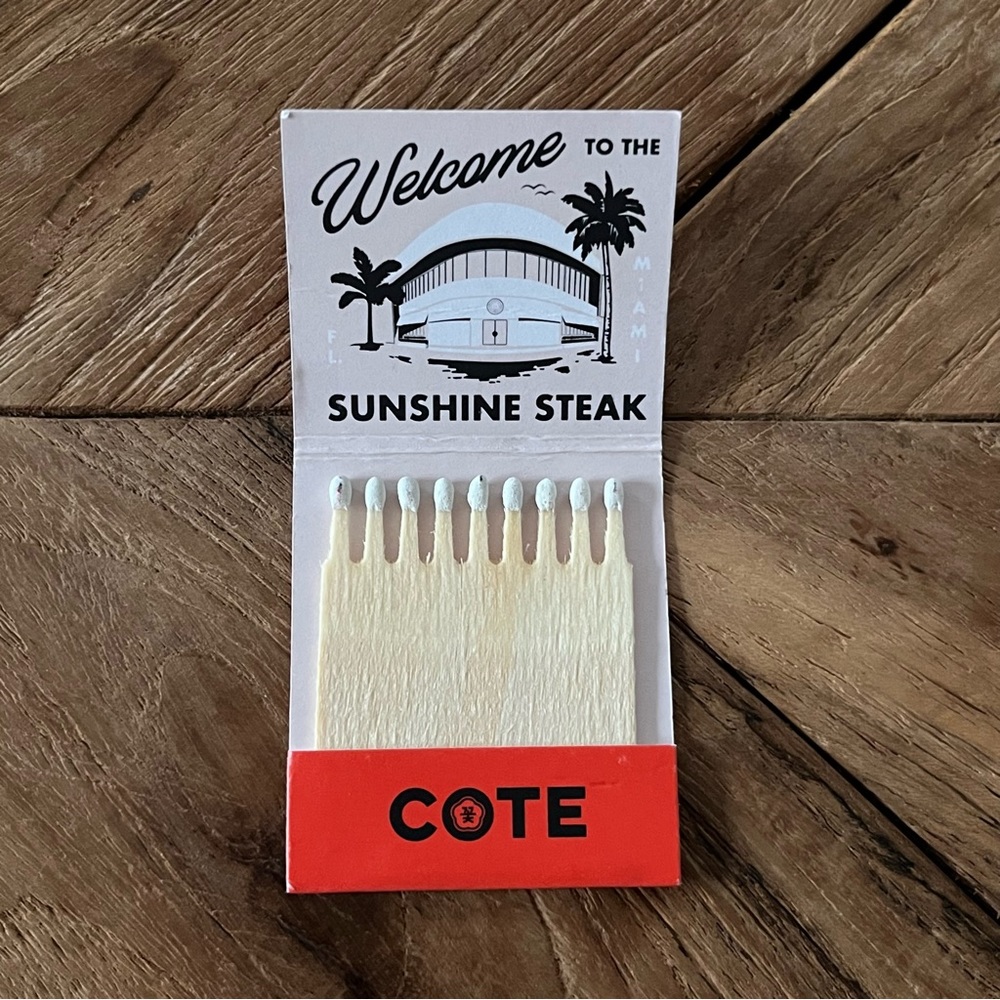 Cote Miami Matchbook